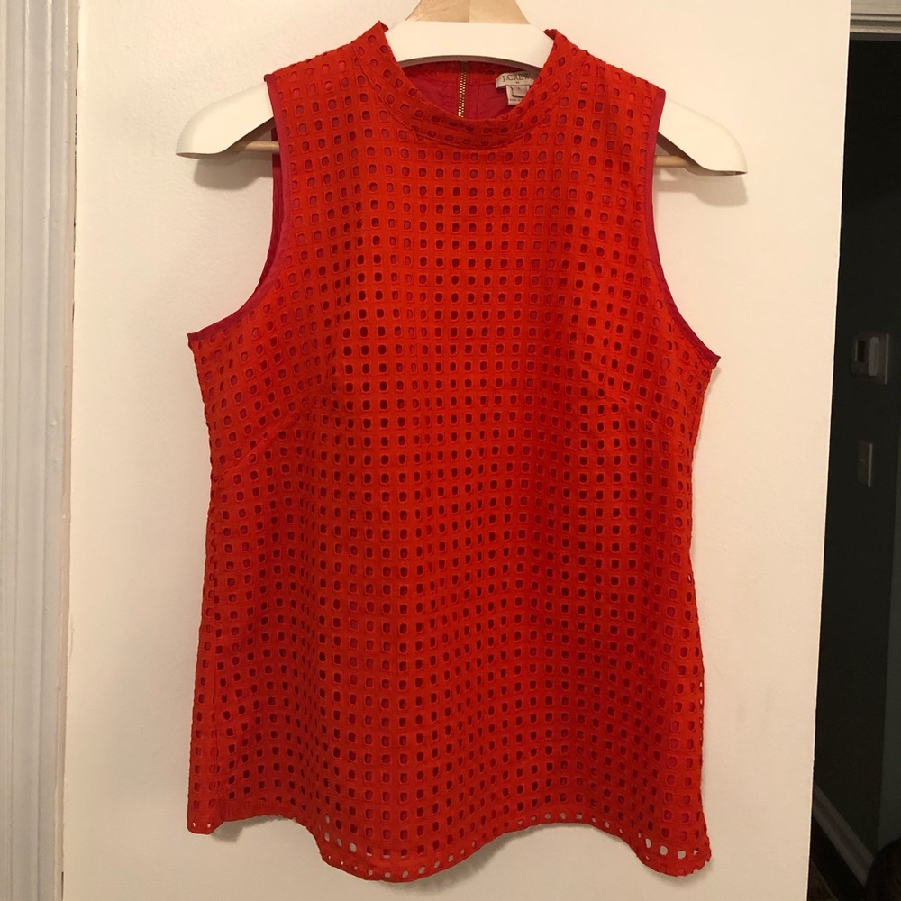 J Crew Factory Sheath sleeveless blouse
